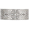 14k White Gold 3/8 CTW Diamond Etruscan Anniversary Band, Size 7