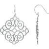 Pair of 1/5 CTTW Diamond Earrings in Sterling Silver