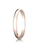 Benchmark-14K-Rose-Gold-2.5mm-Slightly-Domed-Traditional-Oval-Wedding-Band-Ring--Size-4--12514KR04