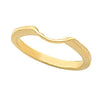 14k Yellow Gold 7x5mm Band, Size 6
