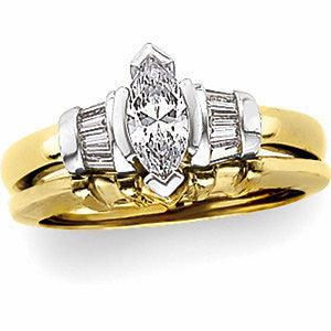 14k Yellow Gold Band, Size 7