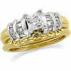 Wedding Band for Matching Engagement Ring in 14k Yellow Gold ( Size 6 )