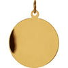 14k Yellow Gold 19.5mm St. Jude Thaddeus Medal