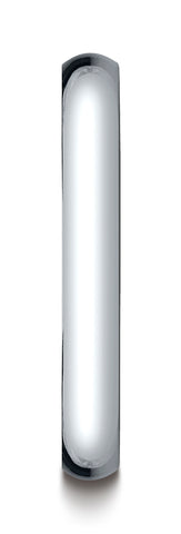Benchmark-Platinum-3mm-Slightly-Domed-Traditional-Oval-Wedding-Band-Ring--Size-4.5--130PT04.5
