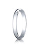 Benchmark-14K-White-Gold-3mm-Slightly-Domed-Traditional-Oval-Wedding-Band-Ring--Size-4--13014KW04