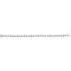 18k White Gold 10 CTW Diamond Line 7.25" Bracelet