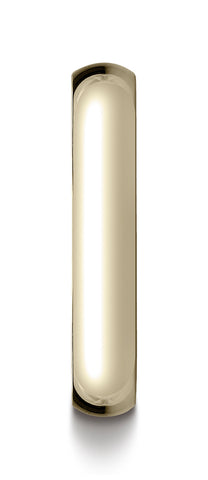 Benchmark-18K-Yellow-Gold-4mm-Slightly-Domed-Traditional-Oval-Wedding-Band-Ring--Size-4.5--14018KY04.5