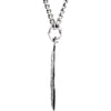 Sterling Silver 14.75x11mm Oval Miraculous Medal 18" Necklace