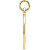 14K White .02 CTW Diamond Dog Paw Charm