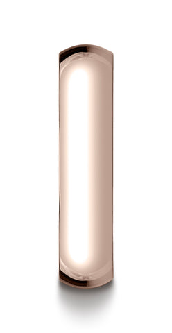 Benchmark-14K-Rose-Gold-5mm-Slightly-Domed-Traditional-Oval-Wedding-Band-Ring--Size-4.5--15014KR04.5