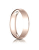 Benchmark-14K-Rose-Gold-5mm-Slightly-Domed-Traditional-Oval-Wedding-Band-Ring--Size-4--15014KR04
