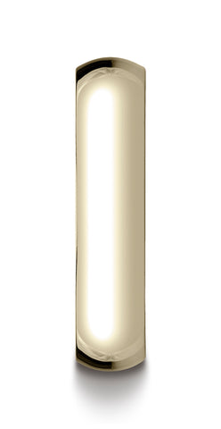 Benchmark-10K-Yellow-Gold-5mm-Slightly-Domed-Traditional-Oval-Wedding-Band-Ring--Size-4.5--15010KY04.5