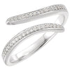 Platinum 1/6 ctw. Diamond Ring, Size 7