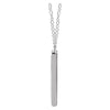 14k White Gold "V" 16-18" Necklace