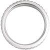 Sterling Silver Metal Fashion Ring, Size 7