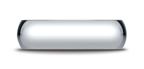 Benchmark-18K-White-Gold-6mm-Slightly-Domed-Traditional-Oval-Wedding-Band-Ring--Size-4.25--16018KW04.25