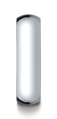 Benchmark-Platinum-6mm-Slightly-Domed-Traditional-Oval-Wedding-Band-Ring--Size-4.5--160PT04.5