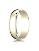 Benchmark-14K-Yellow-Gold-6mm-Slightly-Domed-Traditional-Oval-Wedding-Band-Ring--Size-4--16014KY04