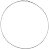 Sterling Silver 1.5mm Solid Snake 18" Chain