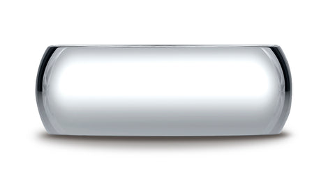 Benchmark-10K-White-Gold-8mm-Slightly-Domed-Traditional-Oval-Wedding-Band-Ring--Size-4.25--18010KW04.25