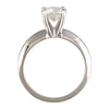 14k White Gold 7.5mm Round Forever Classic™ Moissanite Solitaire Engagement Ring, Size 7