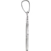 14k White Gold 15mm Round St. Joseph Medal