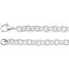 Sterling Silver 7.75mm Cable Bracelet