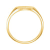 14k Yellow Gold .02 CTW Diamond Ring, Size 7