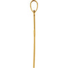 14k Yellow Gold 22x14mm Cross Pendant