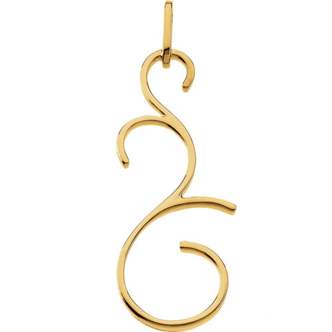 14k Yellow Gold Fashion Pendant