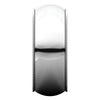 14k White Gold 8mm Milgrain Band, Size 7.5