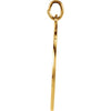 14k Yellow Gold 20mm St. Christopher Medal