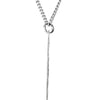 14k White Gold Miz Pah Coin Right Pendant