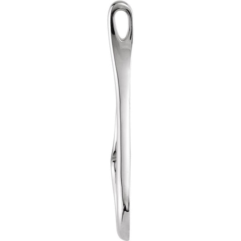 14k White Gold Fashion Pendant