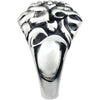 Sterling Silver Men's Cross Fashion Ring, Size 10