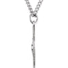 Sterling Silver 22mm Round St. Jude Thaddeus Medal 24" Necklace