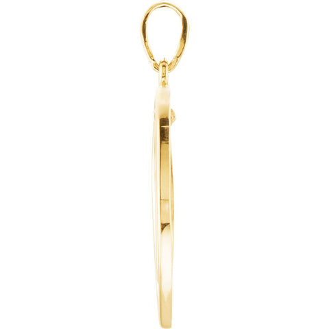 14K Yellow Gold Fashion Starfish Charm