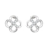 Sterling Silver 1/6 CTW Diamond Earrings