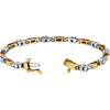 14K Two-Tone 1 7/8 CTW Diamond Line Bracelet