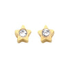 Star Accented Inverness Piercing Earrings