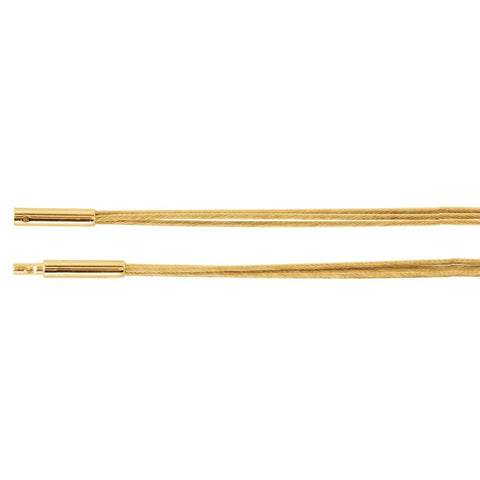 14k Yellow Gold 3-Strand Spiral 17" Chain