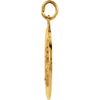 14k Yellow Gold 14.75mm Miraculous Medal