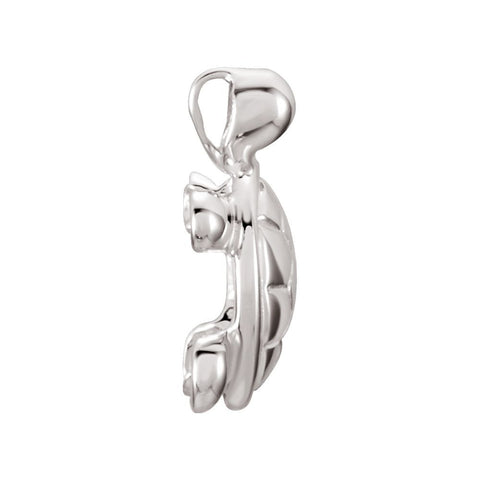 Sterling Silver Turtle Pendant