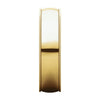 14k Yellow Gold 5mm Light Comfort Fit Milgrain Band , Size 10.5