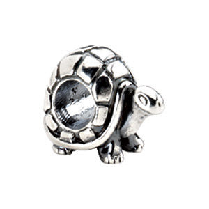 Sterling Silver 13.5x10mm Turtle Bead