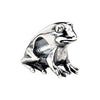 Sterling Silver 13x11mm Frog Bead