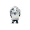 Sterling Silver 16.75X10.25mm Parrot Bead