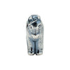 Sterling Silver 13.5X11mm Horse Slider Bead