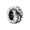 Sterling Silver 8.75x5.75mm Snake Bead
