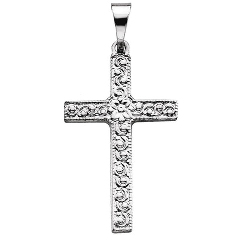 Platinum Cross Pendant